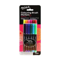 MONT MARTE MARKER SET Colouring Brush Markers
